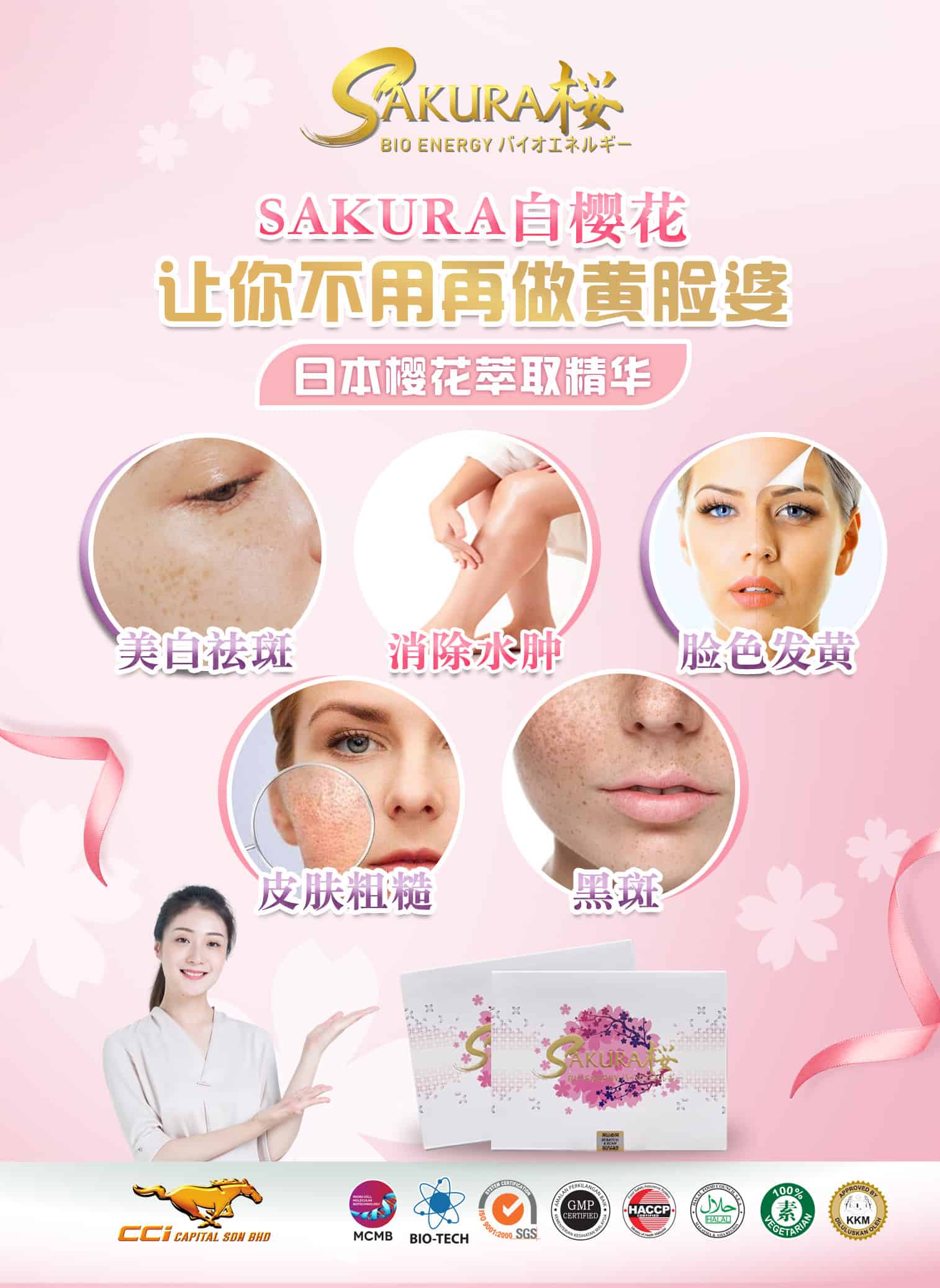 Sakura - Restores Delicate Skin - Cn